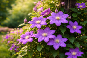 Клематис: секреты пышного цветения